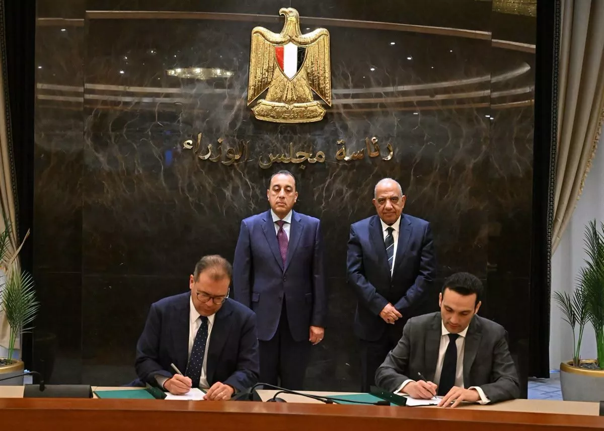 الدكتور مصطفى مدبولي، رئيس مجلس الوزراء، مراسم توقيع ثلاث اتفاقيات