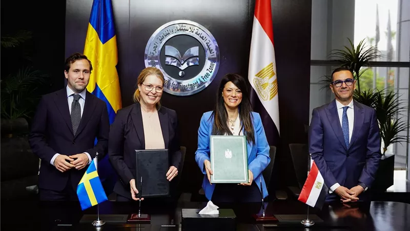 مصر توقع خطاب نوايا مع مؤسسة تمويل التنمية السويدية لتعزيز التعاون في مجال الطاقة الكهربائية والنقل المستدام