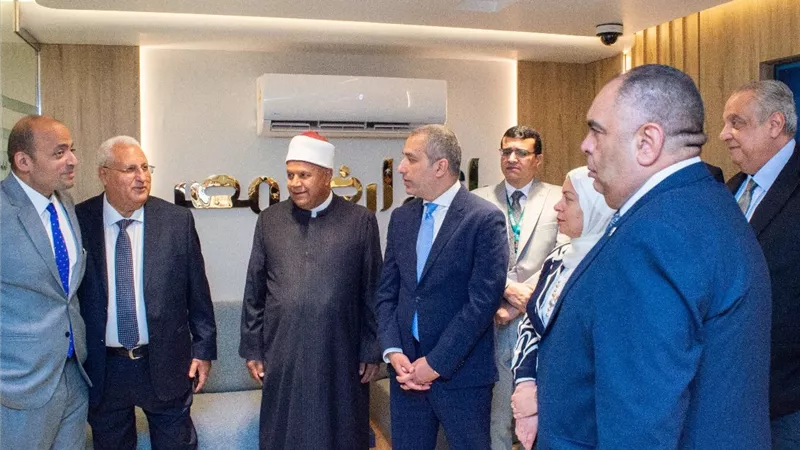 البنك الزراعي المصري يعيد افتتاح فرعه الإسلامي بالمهندسين بعد تطويره (صور)