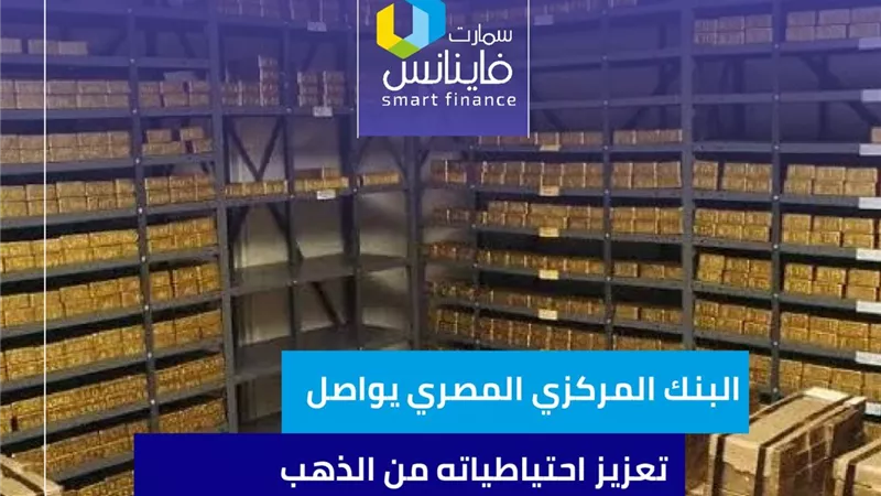 البنك المركزي المصري يواصل تعزيز احتياطياته من الذهب | إنفوجراف