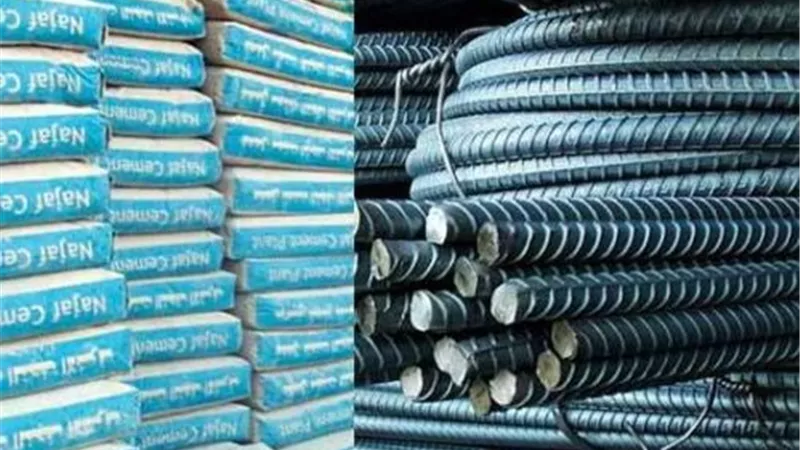 أسعار الحديد والأسمنت اليوم