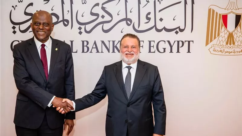 محافظ البنك المركزي المصري يستقبل نظيره النيجيري ويتفقدان دار طباعة النقد بالعاصمة الإدارية الجديدة