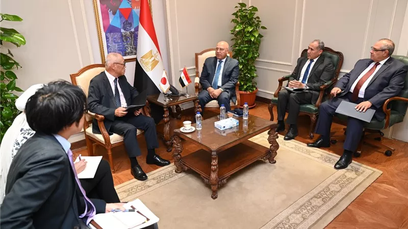 وزير الصناعة يستقبل السفير الياباني بالقاهرة لمتابعة الموقف التنفيذي للمشروعات المشتركة