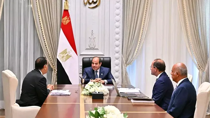 الرئيس السيسي يستعرض نتائج الأداء المالي ويشدد على دعم الصحة والتعليم