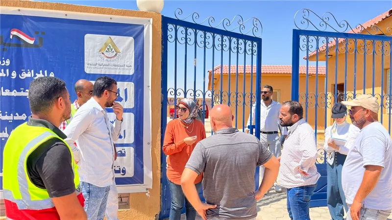 مدينة السويس الجديدة تستعد لتوصيل الغاز الطبيعي وتنفيذ الخدمات بالمرحلة العاجلة