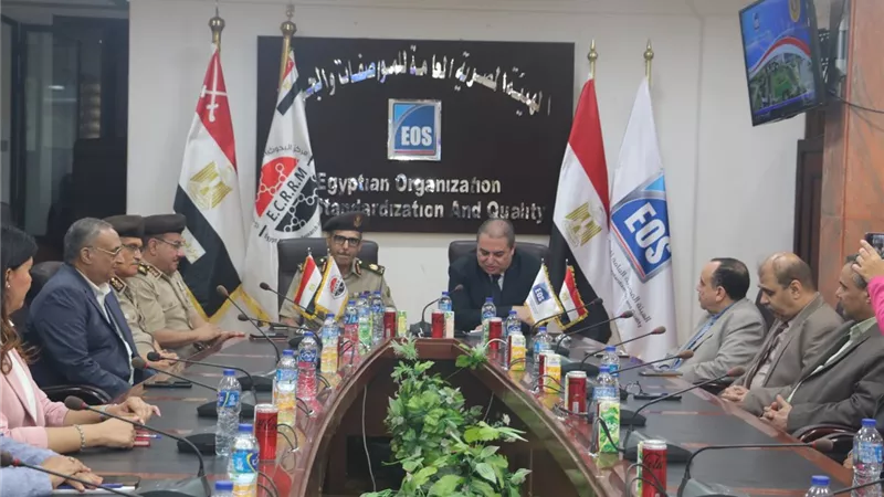 المواصفات والجودة توقع بروتوكول تعاون مع البحوث الطبية التابع لوزارة الدفاع 