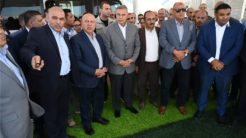 وزير الصناعة يتفقد موقع مجمع مرغم ٣ الجاري إنشاؤه بمحافظ الإسكندرية