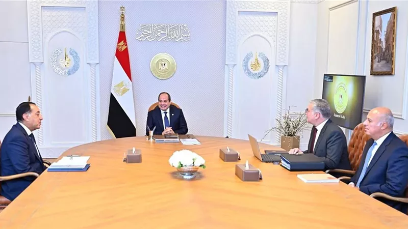 السيسي يوجه بتعزيز الاستثمارات وسداد مستحقات الشركات الأجنبية في قطاع البترول