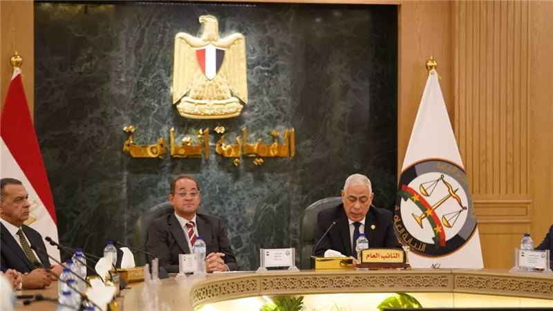 النائب العام يستقبل «كجوك» لتعزيز الشراكة بين النيابة العامة و«المالية»