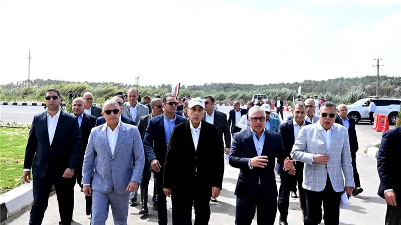 رئيس الوزراء يفتتح محطة مياه بالقنطرة غرب  بتكلفة 475.8 مليون جنيه 