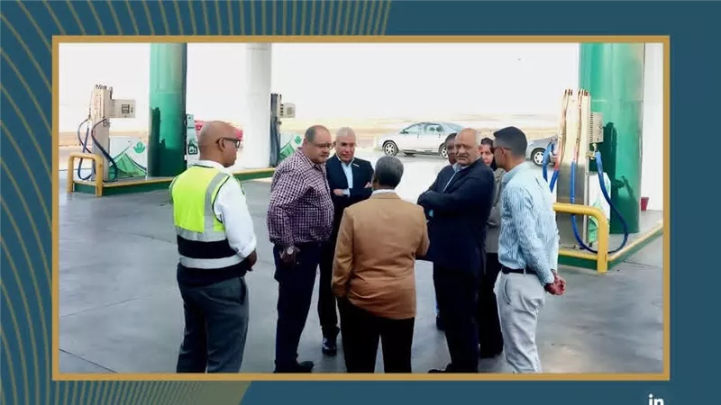 كارجاس تستقبل وفد نيجيري للاطلاع على التجربة المصرية لتحويل السيارات للغاز الطبيعي