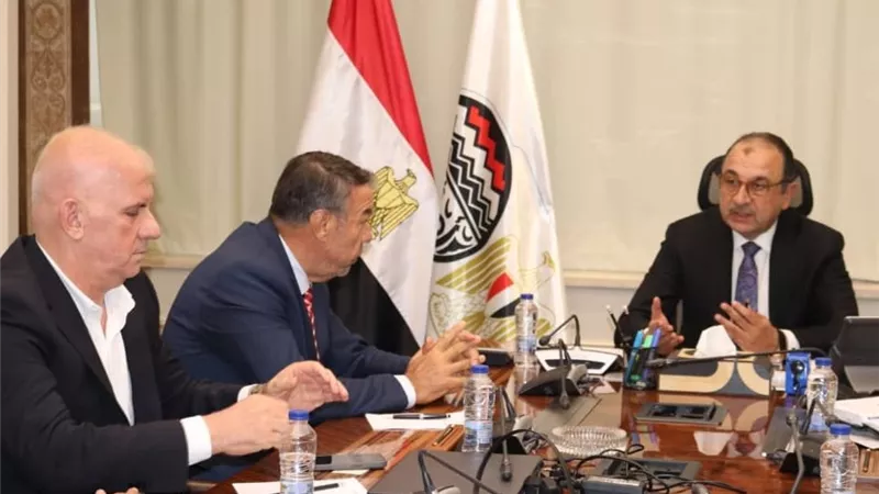 وزير قطاع الأعمال يبحث مع “أروجلو العالمية