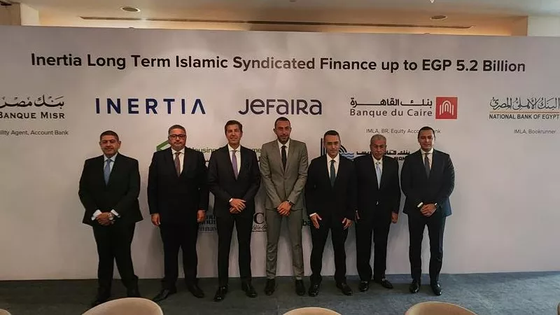 تحالف مصرفي من 5 بنوك يمنح تمويل إسلامي مشترك بقيمة 5.2 مليار جنيه لشركة انرشيا لمشروع جيفيرا برأس الحكمة