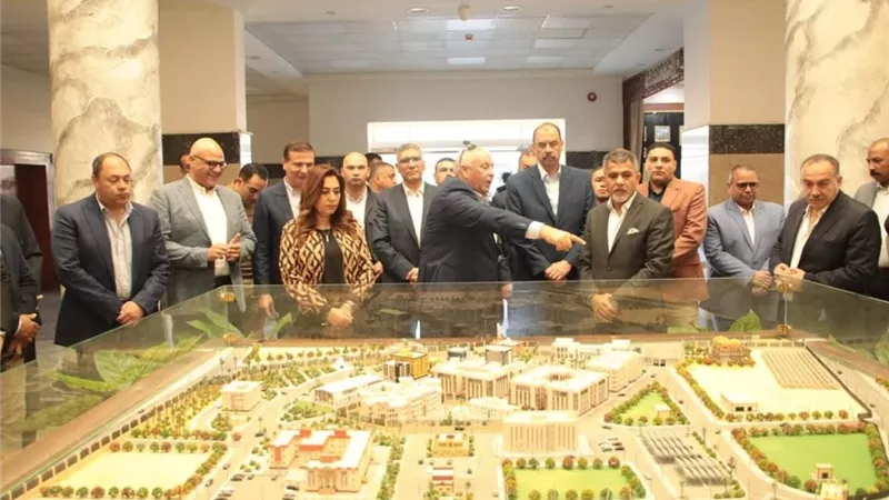 رئيس هيئة تنمية الصعيد يشارك في فعاليات المعرض الزراعي الثاني بالوادي الجديد