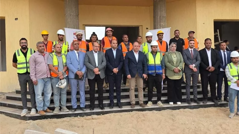 رئيس هيئة تنمية الصعيد يقوم بجولة ميدانية لتفقد المشروعات التنموية بمحافظة سوهاج