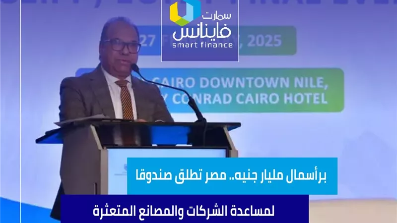 برأسمال مليار جنيه.. مصر تطلق صندوقا لمساعدة الشركات والمصانع المتعثرة 