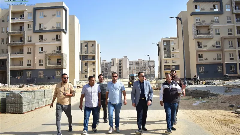 رئيس جهاز العلمين يتفقد 