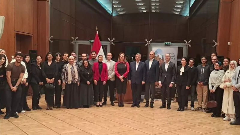 السفارة المصرية في برلين تستضيف فعاليه تجمع طلاب الدراسات العليا في المانيا