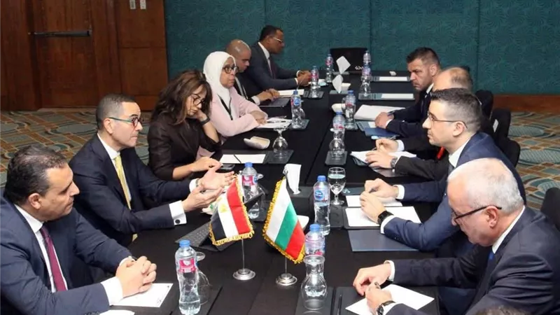 مباحثات مصرية بلغارية لتعزيز الاستثمار والتجارة ودعم الشراكة الاقتصادية بين البلدين المشتركة