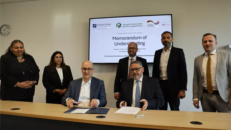 «التعمير والإسكان» يرفع محفظة التمويل المستدام إلى 6.93 مليار جنيه ويوقع مذكرة تفاهم  
