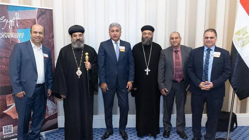 وزير السياحة يزور واشنطن ويلتقي الجالية والكنيسة لتعزيز الترويج السياحي لمصر