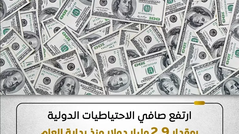 ارتفاع الاحتياطيات الدولية يواصل كسر المستويات القياسية حتى نوفمبر 2025