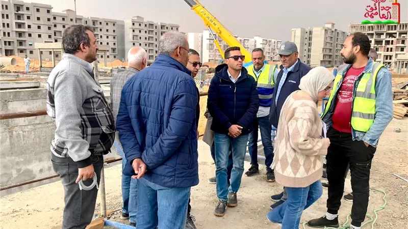 رئيس جهاز حدائق العاصمة يتفقد محطة الصرف الصحي جنوب المدينة لمتابعة الإنجاز