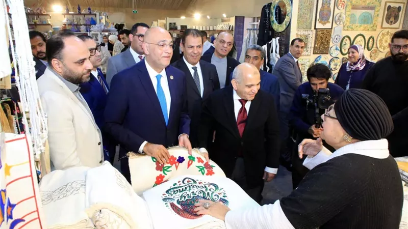 جهاز تنمية المشروعات يفتتح المرحلة الثانية من معرض (تراثنا ) بسيتي ستارز