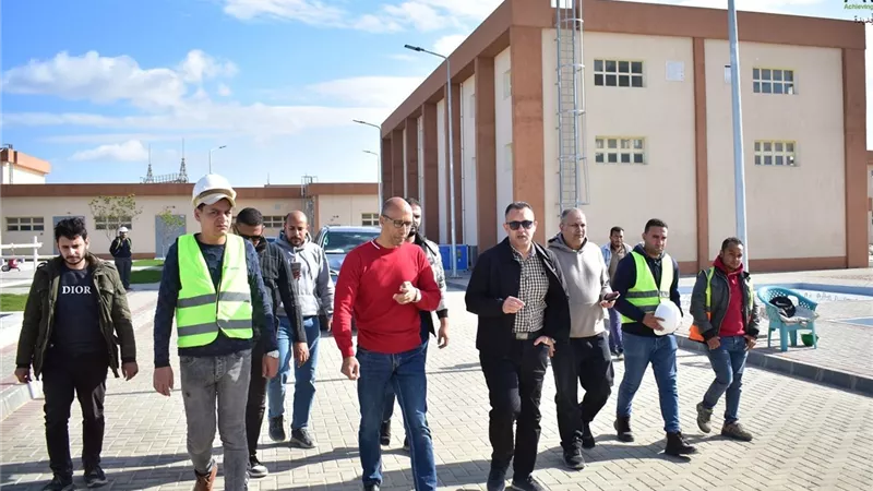 زيارات ميدانية لمشروعات الصرف الصحي بالعلمين الجديدة لتعزيز التشغيل المستدام