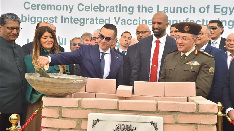  وضع حجر الأساس لمصنع “جينفاكس إيجيبت” بالقناة الاقتصادية باستثمارات 150 مليون دولار 