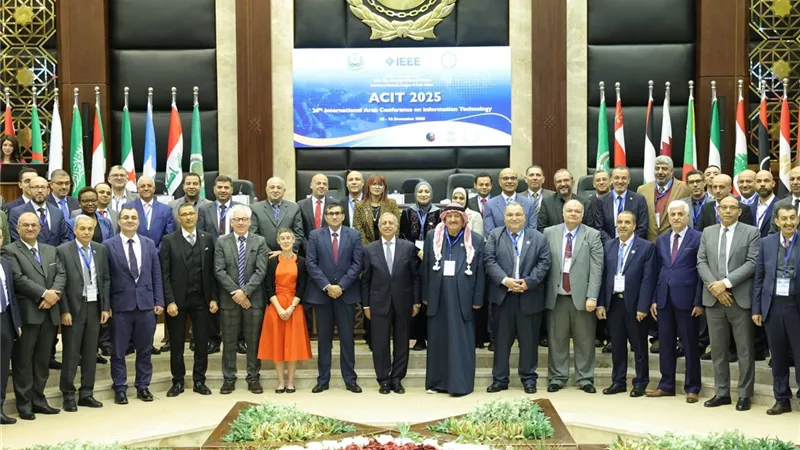 انطلاق المؤتمر العربي الدولي لتكنولوجيا المعلومات (ACIT 2025) برعاية جامعة الدول العربية