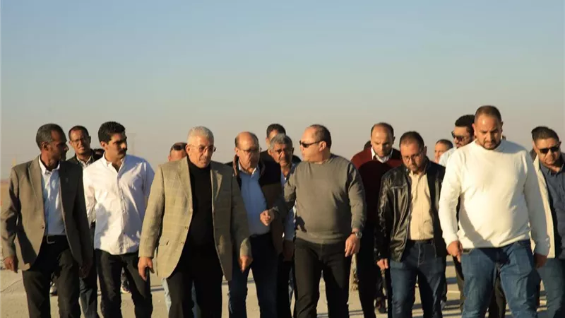 رئيس هيئة تنمية الصعيد يتفقد مشروعات التنمية بوادي كركر في أسوان