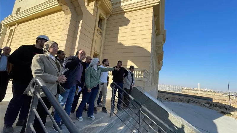 مسئولو جهاز العاصمة الجديدة يتفقدون الحي السكني الخامس (R5) لدفع الأعمال الجارية