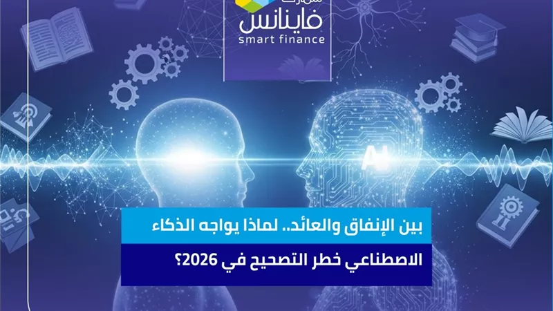 بين الإنفاق والعائد.. لماذا يواجه الذكاء الاصطناعي خطر التصحيح في 2026؟