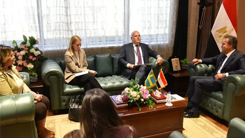 تعاون مصري سويدي لدعم المصابين الفلسطينيين ورفع كفاءة المنظومة الصحية في البلدين