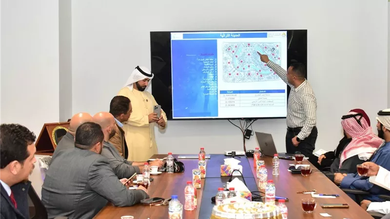 رئيس جهاز العلمين يستقبل وفد المجلس العربي الأفريقي لبحث فرص الاستثمار