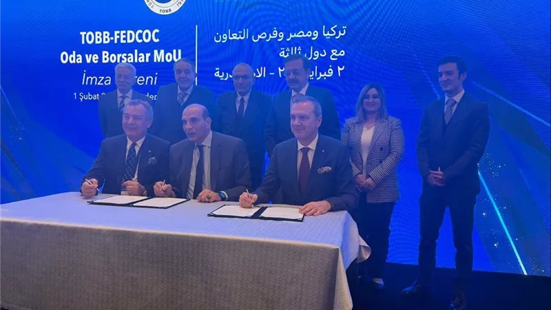 رئيس غرفة كفر الشيخ يجذب استثمارات تركية جديدة لـ مناطق الصناعة بمصر