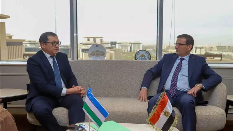  وزير الزراعة يستقبل سفير أوزبكستان بالقاهرة لبحث تعزيز التعاون الزراعي المشترك