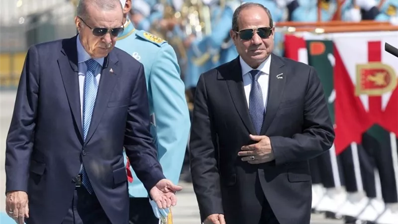 الرئيس السيسي يستقبل اليوم نظيره التركي رجب طيب أردوغان
