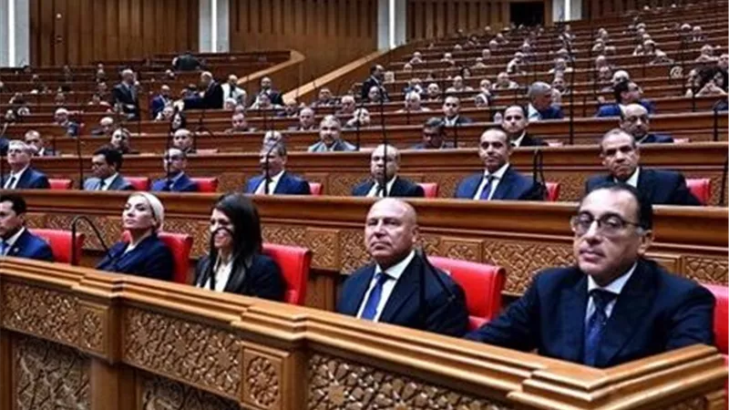 بدء جلسة النواب وإقرار التعديل الوزاري بالأغلبية على حكومة مدبولي
