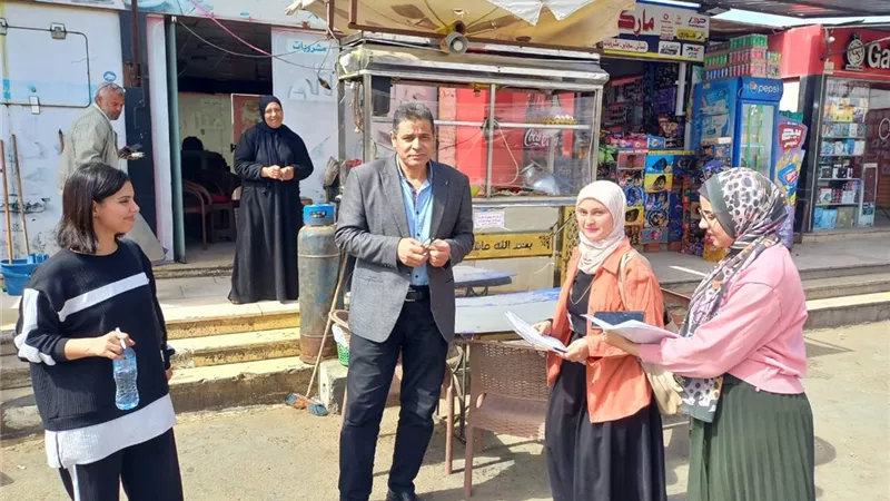 إعدام كميات من السلع الغذائية منتهية الصلاحية بمدينة بدر