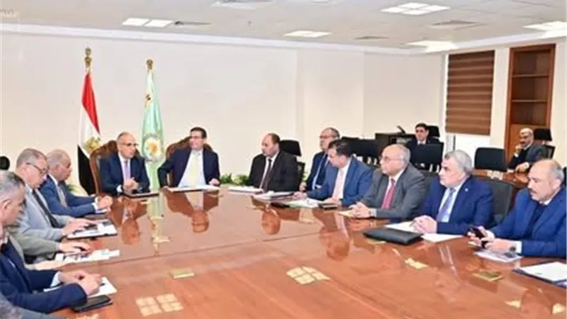 فاروق وسويلم يترأسان اجتماع اللجنة التنسيقية المشتركة بين وزارتي الري والزراعة