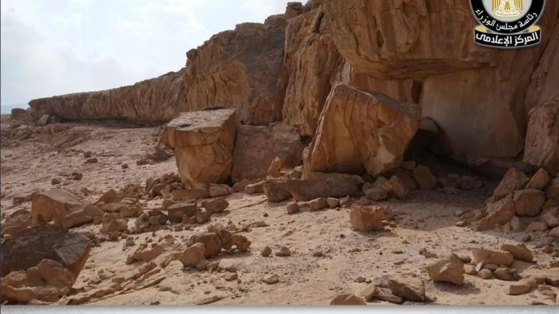 الآثار تعلن اكتشاف هضبة أم عراك أحد أهم المواقع الأثرية بسيناء