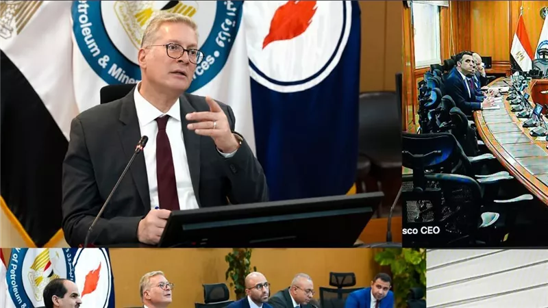 وزير البترول يتابع مع شيفرون تعزيز التنسيق للانتهاء من اتفاقيات ربط حقل أفروديت القبرصي بمصر