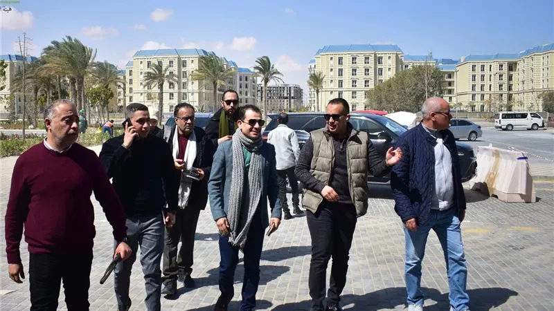 قلب العلمين النابض.. وفد وزاري رفيع يتفقد 