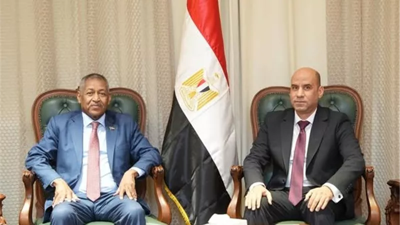 وزير العمل يلتقي السفير السوداني بالقاهرة لبحث التعاون في تدريب الكوادر السوادنية وتأهيلها لسوق العمل 