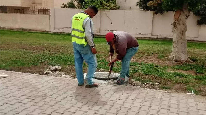 جهاز العاشر من رمضان يرفع درجة الاستعداد بالمرافق والخدمات استعدادًا لعيد الفطر