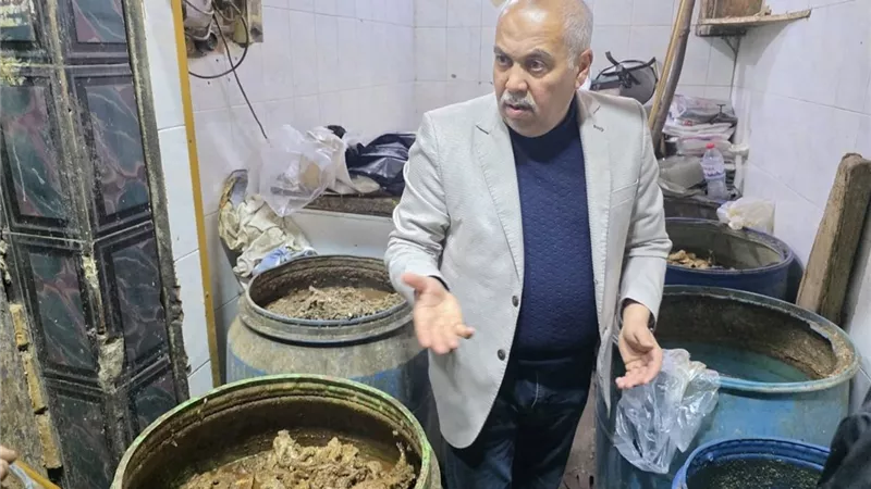 قبل العيد.. ضبط طن فسيخ وبقايا أسماك مملحة غير صالحة للاستهلاك الآدمي بطوخ