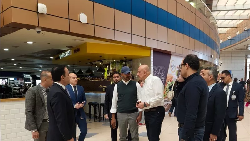 رئيس المصرية للمطارات يتابع انتظام العمليات التشغيلية بمطار شرم الشيخ 