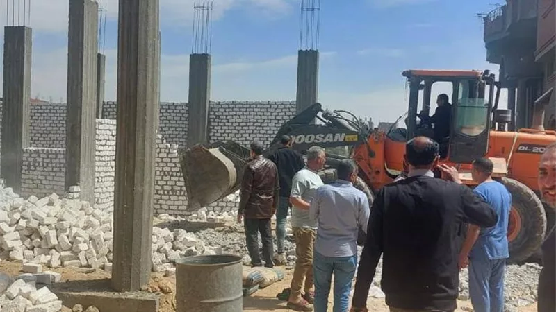 وزارة الزراعة تزيل 21 حالة تعدي بمساحة 3460 متراً خلال أجازة العيد